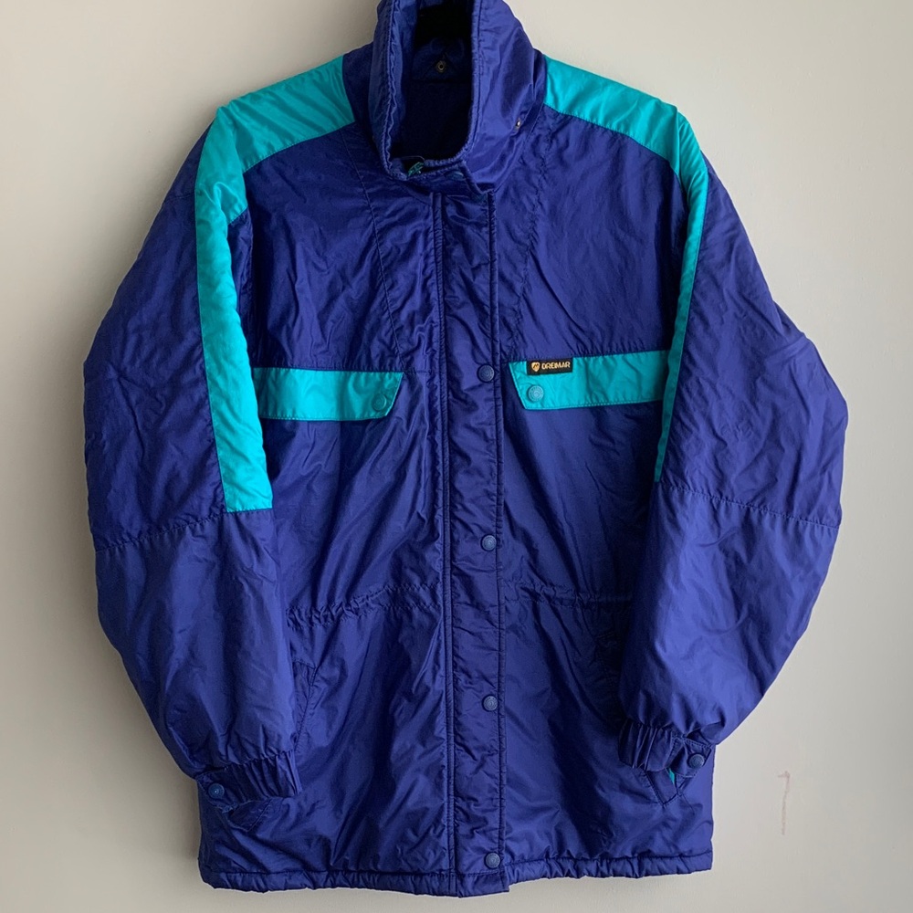 Winter | 🇨🇦 Vintage DREIMAR Women's Colourblock Winter Jacket with Thinsulate